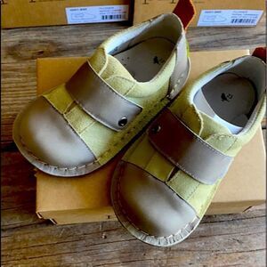 Pipit JACK stone/saige baby shoes